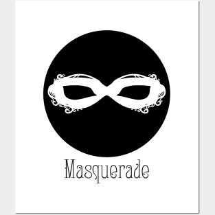 Black Masque - Masquerade Posters and Art